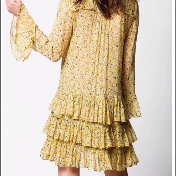 - Zadig & Voltaire Rebbie Anemone Dress Size Small - Picture 3 of 16